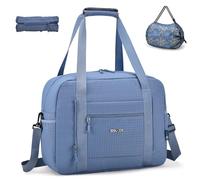 SPAHER Borsone da Viaggio Wizzair Vueling 40x30x20 Bagaglio a Mano Borsone Palestra Sportiva Grande 25L Donna Uomo Impermeabile Borsa da Viaggio Piscina Fitness Travel Duffel Cabin Bag Blu