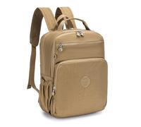 SPAHER Zaino 40x30x20 Bagaglio a Mano 40x30x20 Zaino da Viaggio Zaino Porta PC 14 Pollici Zaino Wizzair Valigia 40x30x20 Zaino Scuola 25L Zaino da Campeggio Zaino da Escursionismo Marrone retrò