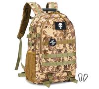 SPAHER Zaino Militare 45 Litri Impermeabile Zaino Viaggio 45 Litri Zaino Tattico Militare Zaino Trekking 45L 800D Oxford Survival Zaino da Viaggio Zaino da Escursionismo Esterno