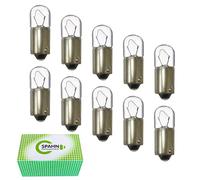 spahn di 10 pezzi lampadina 12 V 2 W BA9S Lampadina Lampada Lampadina 12 Volt 2 Watt Nuovo Confezione Da PZ.