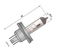 Spahn Lampadina 6v 60/55w P45t