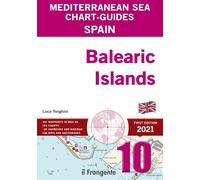Spain. Balearic Islands. Mediterranean sea chart-guide - Tonghini Luca