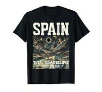 Spain Total Solar Eclipse August 12 2026 Maglietta