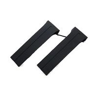 SPAKAMTZTK Banda di orologi in silicone in gomma nera morbida Compatibile for Porsche Compatibile for Timer World Design Cink Design Compatibile for P6750 cinturino per orologio