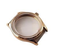 SPAKAMTZTK Cassa in acciaio inox lucido 42mm adatto compatibile for orologio letterali 37mm adatto compatibile for ETA6497 / 6498, ST3600. cassa dell'orologio(K2)