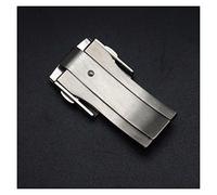 SPAKAMTZTK Diametro interno 18mm 20mm Diametro Premium Fibbia facile da installare Adattatore del connettore in metallo Adatto compatibile for Titoni 979 Smart Watch Fermaglio(18 inner Diameter)