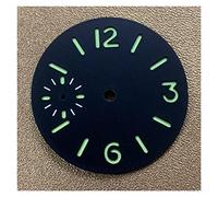 SPAKAMTZTK Guardare gli accessori for le mani 34,5 mm verde luminoso adatto for 6497, 6498, 3600 calibro 0.8 Assemblaggio di spessore Caso da 44 mm watch dial(Groen)