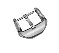 SPAKAMTZTK Parti di orologio in acciaio inox fibbia in acciaio inox cintura fibbia della cintura fibbia piena spazzolata 20 mm 3.0 for barra di primavera Fermaglio