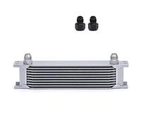 SPAKAMTZTK WLR - Trasmissione del Motore Universale in Alluminio AN10. Refrigeratore d'olio 10 Righe for 10an Femmina a AN6 AN8. Adattatore Maschio Raccordo WLR7010. radiatore dell'olio(H)