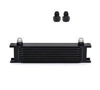 SPAKAMTZTK WLR - Trasmissione del Motore Universale in Alluminio AN10. Refrigeratore d'olio 10 Righe for 10an Femmina a AN6 AN8. Adattatore Maschio Raccordo WLR7010. radiatore dell'olio(B)