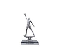 Spalding & Bros A.g. Basket Player Alluminio Fermacarte Ufficio Design Grigio Unisex