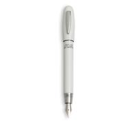 Penna Stilografica | Spalding & Bros Short Classic Pens | 170130-Bianco