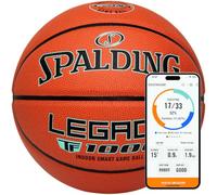 Spalding Legacy TF1000 - Pallone da basket intelligente con app, ufficiale
