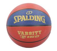 Spalding LNB TF-150, pallacanestro, taglia 5, pallacanestro certificato, gomma, blu/rosso, per esterni, ottima presa, molto resistente