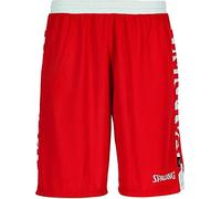 Spalding Mens 300502503_M - Pantaloncini da Uomo, Rosso, Bianco, M