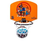 Spalding Mini Basketball Set Space Jam 79006Z, Unisex Basketball backboards, Orange, One Size EU