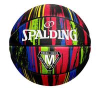 Spalding Pallacanestro all'aperto multicolore nero serie marmo 29,5 pollici