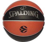 Spalding United Sports Euroleague Varsity TF-150 Sz5 - Palla unisex per adulti, colore: Nero/Arancione