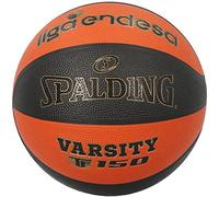 Spalding - Varsity TF 150 Ufficiale ACB - Pallone da pallacanestro - Misura 7 - Pallone da basket certificato - Materiale gomma - Ideale per esterni - Impugnatura antiscivolo - Molto resistente