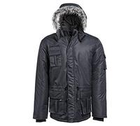 Spalding Winterjacke-300216901, Giacca Softshell da Uomo, Antracite, L