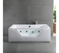 SPALINA Tahiti White Jets - Vasca idromassaggio oblò L 170 x l 78 cm