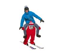 Spalla Carry Me Ride On Piggy Back Costume Vestito Uomo Donna Nuovo