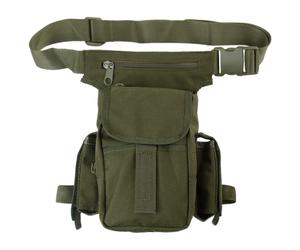 Spalla Hip Bag Vita Multi Pack Belt Pouch Un'Escursione Campeggio Viaggio Verde