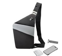Spalla imbrattata Porta borsetta Slim Pack Waterproof - Borsa per casse 'imbracatura per uomini, sacchetto di fiamme casual antifurto per le date di viaggio in uscita quotidiana in uscita