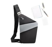 Spalla imbrattata Porta borsetta Slim Pack Waterproof - Borsa per casse 'imbracatura per uomini, sacchetto di fiamme casual antifurto per le date di viaggio in uscita quotidiana in uscita