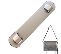 Spallacci da donna in pelle rimovibile antiscivolo per borse tote - Borse Sholder essenziali per viaggi d'affari, viaggi, shopping, splendere, arancione, Se référer au descriptif