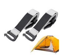 Spallacci Regolabili | 2 Pezzi Accessorio di Espansione con Regolazione Rapida | Fascette per Tappetini da Escursionismo,per Uomo Donna Adulti Zaino Trekking Campeggio Viaggio Imbottigliamento Casa