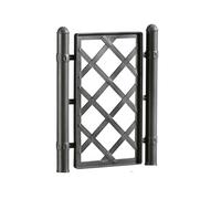 Spalliera antracite Modulare per Piante Rampicanti Grigliato in Plastica 43x52cm