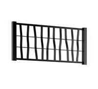 Spalliera di ricambio per Fioriera ethica rettangolare cm 80 grafite per piante e fiori graticola componibile