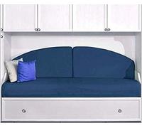 Spalliera Letto a Ponte, trasforma Il Letto in Divano. Due spalliere Mezzaluna