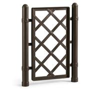 Spalliera moka Modulare per Piante Rampicanti Grigliato in Plastica 43x52 cm con Giunti e Tappi Supporto Traliccio rete Divisorio Grigliato per Giardino e Balcone Made in Italy