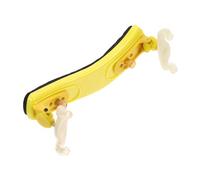 Spalliera per Violino in Gomma, Supporto Comodo Giallo | un Pezzo, Accessorio per Violino, Riduce la Pressione sulla Schiena, Design Semplice, Uso Pratico Colore Casuale