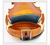 Spalliera per violino - Spalla per violino in metallo, regolabile, morbida spugna ispessita, supporto per spalla - maggiore comfort, per violino 4/4 e 3/4