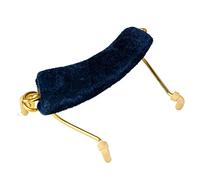Spalliera per violino, supporto per gambe a molla resistente, cuscinetti per violino in flanella colorata super morbida per principianti(4/4 3/4)