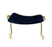 Spalliera per violino, supporto per gambe a molla resistente, cuscinetti per violino in flanella colorata super morbida per principianti(1/4 1/2)