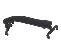 Spalliera semplice per violino Spalliera per violino 3/4 4/4 regolabile in plastica nera accessori morbidi