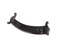 Spalliera universale per violino Spalliera per violino regolabile da 1/2 a 1/4 nera con cuscinetto morbido parti in plastica accessori acustici