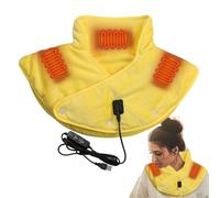 Spallina calda | Scaldacollo elettrico Sciarpa Collo Spalla | Tappetino Riscaldante a Riscaldamento Rapido con 3 Impostazioni di Calore, Scialle Riscaldato Scaldaspalle Sicuro per Crampi al Collo alle