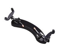 Spallina per violino Poggia spalla per violino, Poggiaspalla regolabile for violino 3/4 4/4, stile lupo, cuscinetti in gomma, gancio a clip nero di qualità, accessori