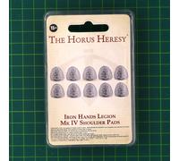 Spalline Iron Hands MKIV OOP #15389 Warhammer The Horus Heresy Forge World