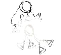 Spalline regolabili rimovibili per reggiseno, da donna, universali, sottili, antiscivolo, per 2 persone, riutilizzabili, Misura unica, silicone
