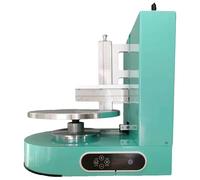 Spalmatura automatica della crema della macchina per la glassa della torta, levigatura del rivestimento, diffusione elettrica della crema di compleanno, per fare 4-12 pollici, verde