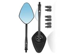 SPAMFAFGHQ 1 Paio Di Specchietti Retrovisori Universali Per Moto Da 8 Mm E 10 Mm Per Moto Da Strada Chopper Cruiser Bobber Ecc