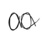 SPAMFAFGHQ 2 Pezzi Per Toyota Per Yaris Hatchback 2007-2011 Modanatura Laterale Sinistra E Destra Per Gocciolatoio Guarnizioni In Gomma Nera 75551-52130