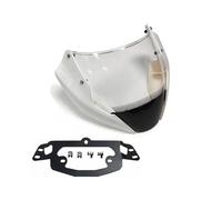SPAMFAFGHQ Parabrezza Per Ducati Per Monster 821 797 1200S 2017-2022 2023 Stnipe Deflettori Testa Anteriore Carenatura(BIANCO)