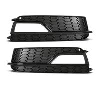 SPAMFAFGHQ Per A5 S-Line S5 2013 2014 2015 2016 2017 Kit 2 Pezzi Griglia Paraurti Anteriore Copertura Fanale Nero Lucido 8T0807681K 8T0807682K(Right and Left)